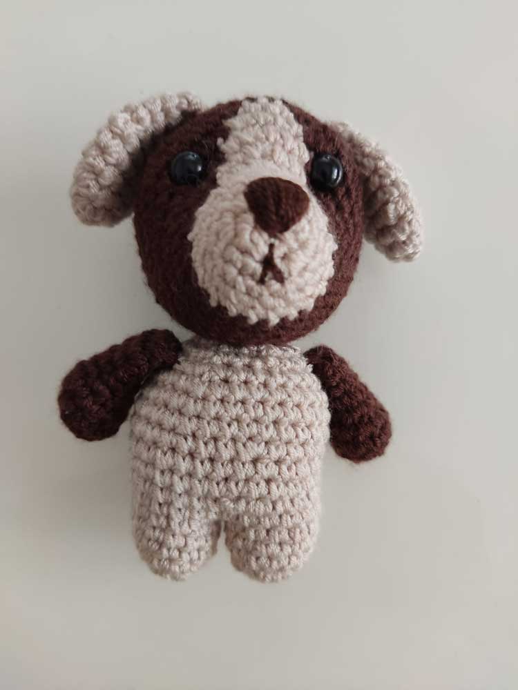 Sevimli Amigurumi Oyuncak Köpek